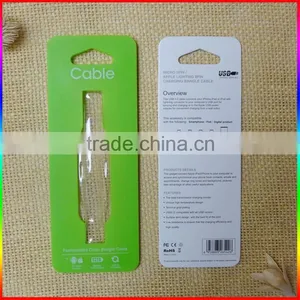Customized USB Cable Blister Packaging With Card thumbnail-1