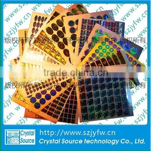 Customized 3d Holographic Display Laser Label thumbnail-3