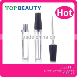 TG2113- 5.5ml Olives Shape Lipgloss Tube Containers With Brush thumbnail-1