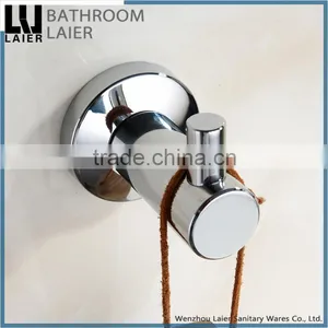 11935 Hot Sell Hotel Equipment Bathroom Accessory Set Wall Mount Robe Hook thumbnail-5