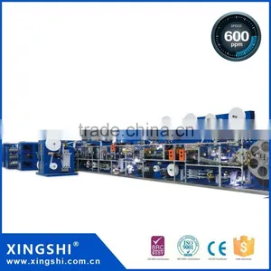 Full Servo High Speed Automatic Disposable Sleepy Ultra Thin Pull-up Baby Diaper Machine thumbnail-6