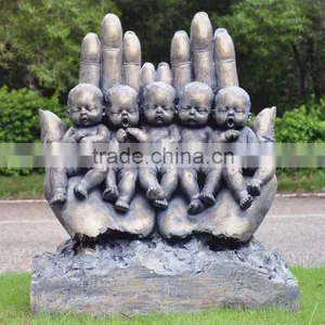 Bronze Baby Sculpture thumbnail-1