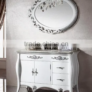 WTS3211 30-inch Mirrored Cabinets Type and Classic Style Hotel Bathroom Vanity thumbnail-2