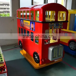 London Bus Amusement Ride Electronic Kids Ride Shopping Mall Kiddie Rides Classic 24v Ride on Car for Kids thumbnail-2