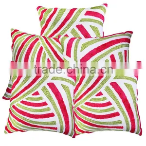 Manufacturers Cushion Cover Geometric Patterns Style Cotton Linen Pillow Cushion Cover Textile Wholesale Rajrang thumbnail-1