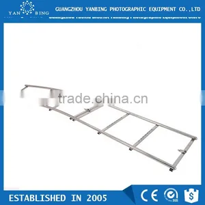 Stainless Steel Material Camera Photo Hard Rail Dolly Track With Straight Dolly and Curved Dolly thumbnail-1