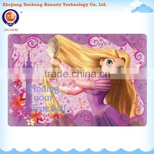 Environmentally Friendly Material 3D Lenticular Printing Table Placemats thumbnail-1