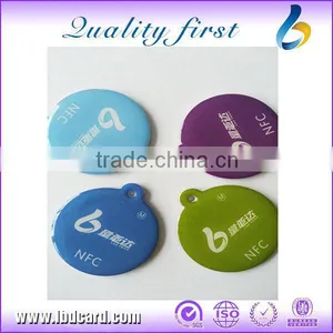 13.56Mhz Epoxy Ntag213 Round RFID Tags/ Mini Cards thumbnail-5