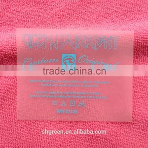 PET Transparent Film Iron on Heat Transfer Sticker With RN# thumbnail-1