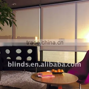 Sheer Manual Roller Blinds for Windows thumbnail-1