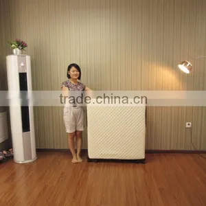 White Guest Room Metal Folding Bed thumbnail-4