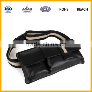 2016 Trendy Bicycle Sport Running Belt PU Waist Bag Leisure Bag for Men and Women thumbnail-5