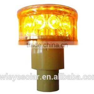 Traffic Barricade LED Flashing Solar Light Warning thumbnail-2