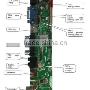 OEM Full HD LCD/LED TV Universal Driver Board thumbnail-2