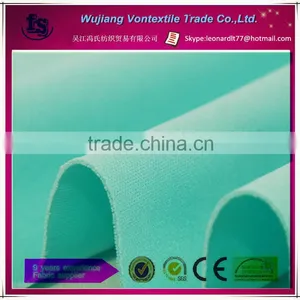 Wu Jiang Manufacture Supply Soft Air Layer Knitted Fabric /custom Color for Luggage,dress,fashion Cloth,etc thumbnail-1
