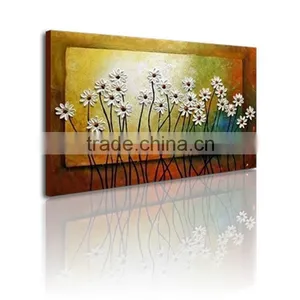 2015 Original Design Outer Wall Decoration Modern Flower Painting thumbnail-2