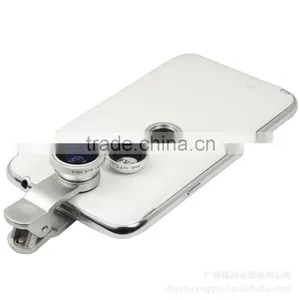 Portable 3-in-1 Camera Lens Kit ( (Wide Angle + Marco + Fisheye Lens) For Mobile Phones thumbnail-1