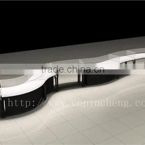 Professional Jewelry Interior Store Design Used Clear Glass Display Showcase thumbnail-1