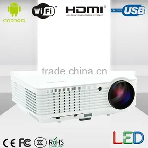CAIWEI Brand 4500 Lumens LED Android Projector 1280*800 Native Resolution Projector thumbnail-1