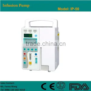 CE Approved Portable Automatic Infusion Pump/IV Pump With Voice Alarm IP-50 thumbnail-1
