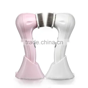 Rechargeable Sonic Vibrating Facial Clean Brush Clear thumbnail-3