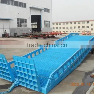Heavy Duty Adjustable Hydraulic Forklift Yard Ramp thumbnail-1