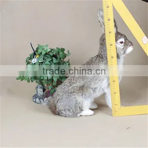 Easter Bunny Furry Animal Plastic Animals Garden Decoration thumbnail-6