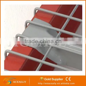 ACEALLY Heavy Duty Steel Warehouse Factory Pallet Storage Rack With Wire Mesh Decking thumbnail-3