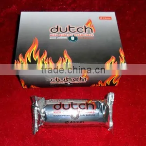 Round Black Shishacharcoal 40mm thumbnail-2
