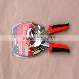 Wholesale 6 Sizes Iron Revolving Leather Hole Punch Hand Pliers for Punching Hole on Leather or Belt thumbnail-6