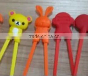 Fancy FDA Silicone Chopstick Holders for Kids Funny Chopsticks thumbnail-4