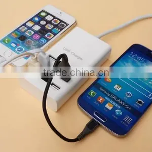 EU UK US Plug 5V 6 Port Usb Socket Charger thumbnail-6