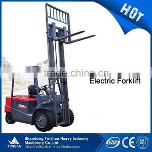 2015 Factory Cheap Price 3.5T Battery Powered AC Electric Forklift Truck thumbnail-1