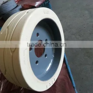 Wheelchair Tyre Solid Rubber Wheel 2.00-8 10x3 Etc. Tires thumbnail-4