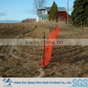 High Visibility Orange Plastic Safety Fence For Sale thumbnail-3