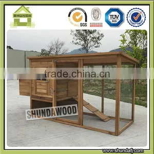 SDC04 Wooden Square Chicken Coops thumbnail-1