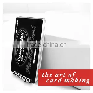 Fudan FM11RF08 Blank Rfid VIP Magnetic Stripe Card Plastic thumbnail-1