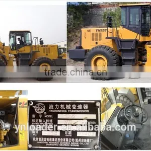 ZL50 Yineng Loader Shan Dong Cat Engine YN958G Wheel Loader With Grass Grasper /clamp Shan Dong thumbnail-3