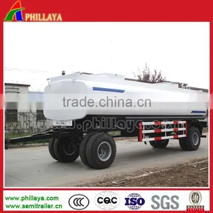 Towing Drawbar Dolly Steel Tank Tanker Water Truck Trailer For Sale thumbnail-6