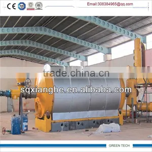 NEWEST 10 -15 Tons Vacumm Semi-continous Tyre Pyrolysis Machine thumbnail-1