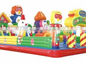 PVC Inflatable Sandwich Canvas for Air-filled Castle thumbnail-1