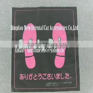 Disposable Plastic Anti-slip Car Floor Foot Mats thumbnail-1