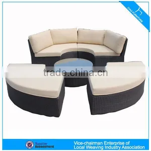F-CF683 Synthetic Rattan Outdoor Furniture Wholesale Sofa Set Sectional Sofa thumbnail-1