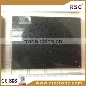 Black Quartz Paving Marble Stone for Cooking thumbnail-1