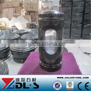 Shan'xi Black Granite Stone Lattern for Gravestone thumbnail-1