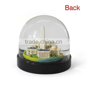 2015 Clear Plastic Craft Snow Globe thumbnail-3