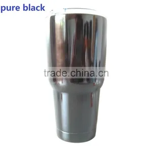 Pure Black 30oz Vechicle Cup,304# Stainless Steel Tumbler thumbnail-1