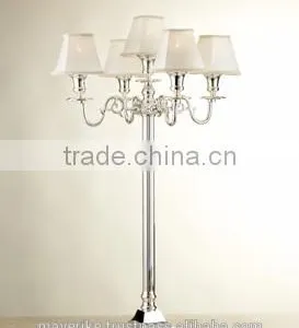 New Wedding Candelabra/ Candelabra With Shade /wedding Table Candelabra thumbnail-1