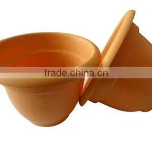 Ground Plastic Garden Flowerpot, Plant Pot, Different Colors, Eco-friendly thumbnail-1
