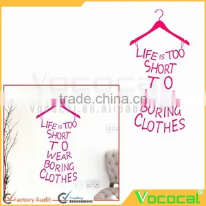 Removable Wall Art Decor Decals Stickers DIY Decoration for Bedroom Fitting Room Cloakroom Living Room Hallway Fashion Store thumbnail-3